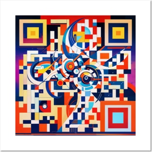 RickRoll QR Code Abstract Painting Posters and Art